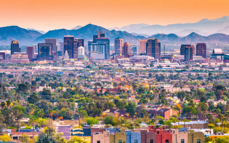 Phoenix, AZ skyline