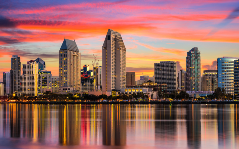 San Diego, CA skyline